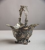 Silberner Henkelkrug