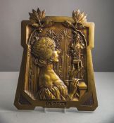 Wandbildplatte (um 1900, Jugendstil)