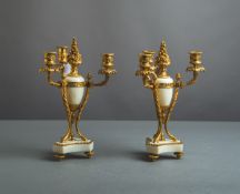 Paar Kerzenhalter / Girandolen (Frankreich, 19. Jh.)