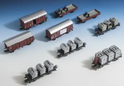9-teiliges Konvolut von Märklin-Spielzeug