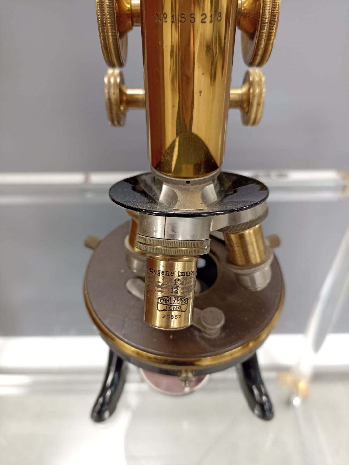 Mikroskop (Ernst Leitz, Wetzlar, um 1910) - Bild 7 aus 14