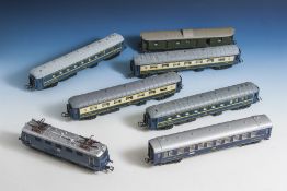 7-teiliges Konvolut von Märklin-Spielzeug