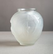 Glasvase (Sabino Paris, 20er J., Art déco)