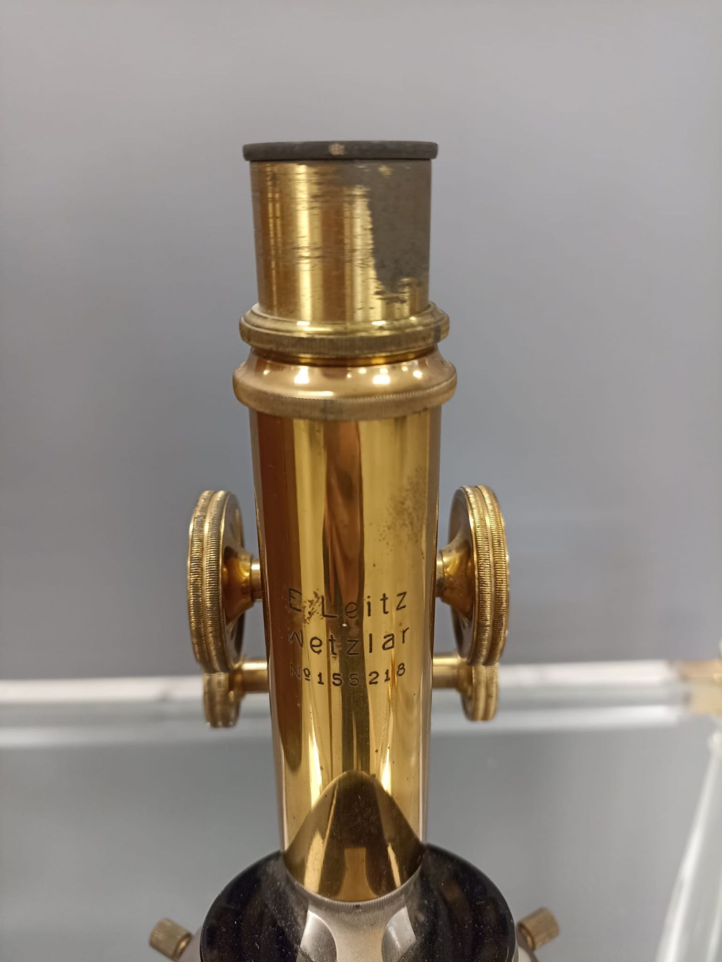 Mikroskop (Ernst Leitz, Wetzlar, um 1910) - Bild 8 aus 14