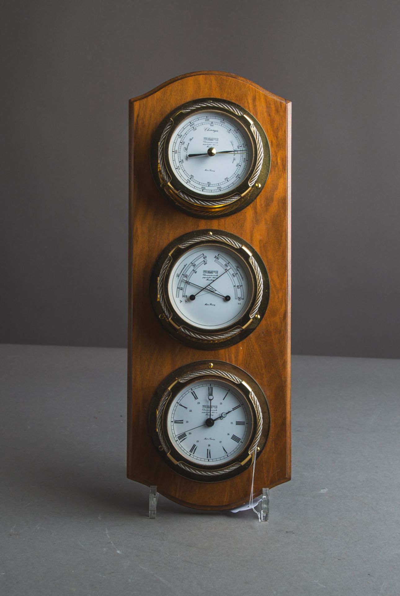 3-teilige maritime Wetterstation (Wempe)