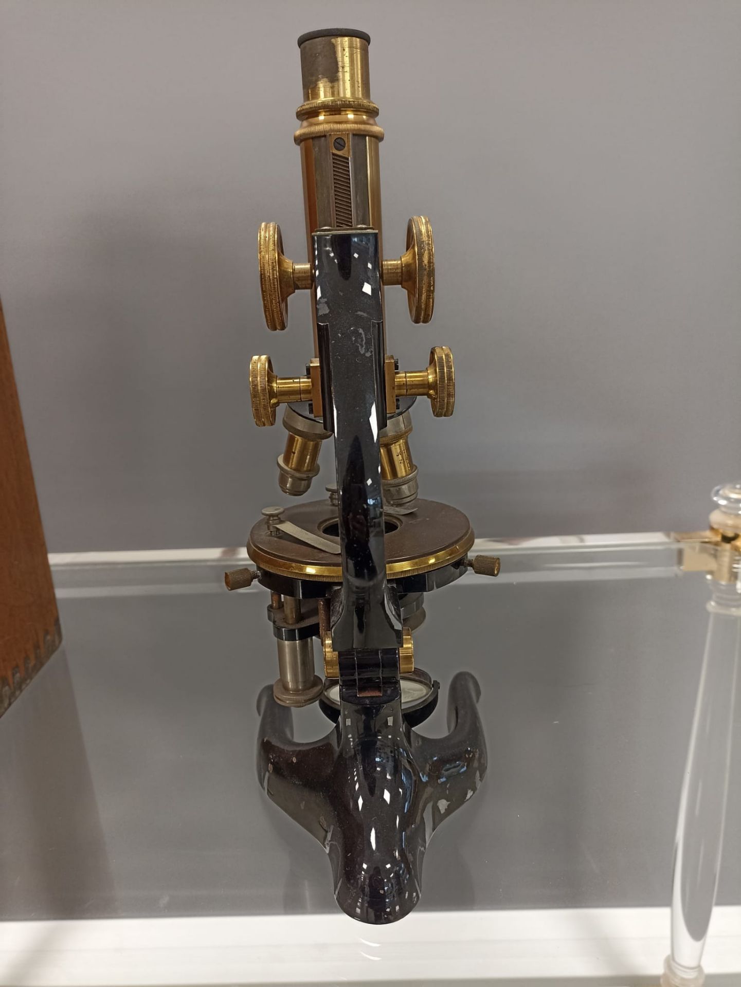 Mikroskop (Ernst Leitz, Wetzlar, um 1910) - Bild 12 aus 14