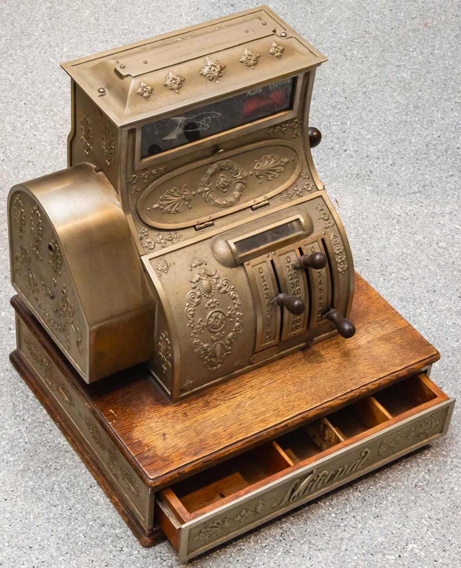 Registrierkasse "National, Dayton, Ohio, U.S.A." (Anfang 20. Jh.)