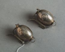 Salz- und Pfefferstreuer 950 Silber (Japan, 19. Jh.)