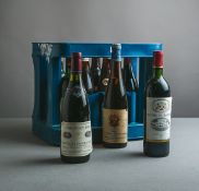 12-teiliges Konvolut von Weinflaschen