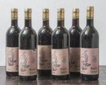 8-teiliges Konvolut von Weinflaschen