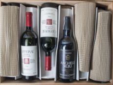 12-teiliges Konvolut von Weinflaschen