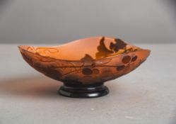 Schale (Emile Gallé (1846 - 1904), Nancy um 1905/10, Jugendstil)