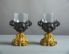 Paar Tischaufsätze (Frankreich 19. Jh.)