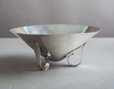Elegante Silberschale 800 Silber (20er J., Art déco)