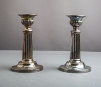 Paar Kerzenhalter 925 Sterlingsilber