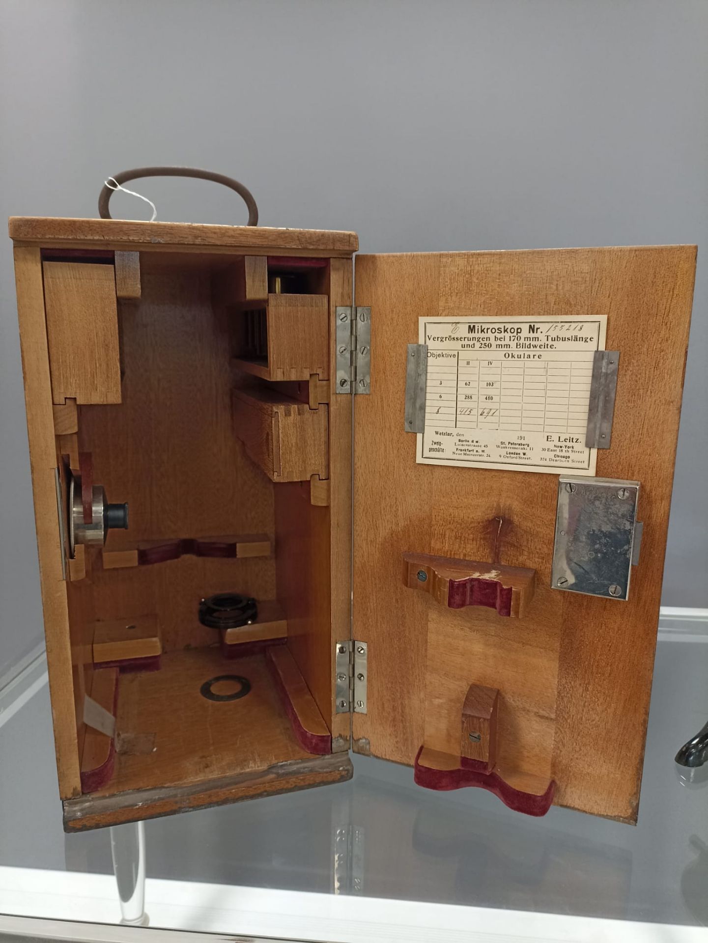 Mikroskop (Ernst Leitz, Wetzlar, um 1910) - Bild 4 aus 14