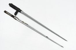(2) Chinese Type 56 Carbine (SKS) Bayonets (12