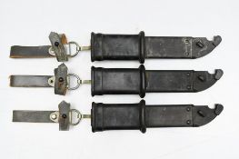 (3) Type I Scabbards For AKM Type I Bayonet