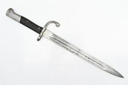 Argentine M1909 First Pattern Bayonet (11.75
