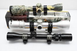 (3) Bushnell Rifle Scopes, 1.75-4x30 & 3-9x40