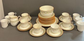 A part tea service by Wedgwood 
