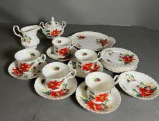 A part Royal Albert tea service 