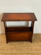 A magazine table rack (H49cm W50cm D23cm)