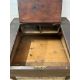 A mahogany desk top with hinged lid revealing storage and pigeon holes (H48cm W63cm D58cm) - Image 3 of 4