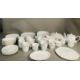 A vintage Royal Stafford English bone china dinner service in Blossom Time Floral pattern, gold line - Image 1 of 7