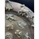 An Indian brass "Deity" plate decorated with various brass animals - Image 3 of 6