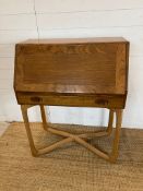 An 1960's Ercol writing desk (H103cm W80cm D45cm)