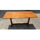A Heals oak Arts and Crafts style dining table circa 1910 (H76cm W170cm D75cm) - Image 1 of 3