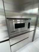 A Viking Dual burner thermal convection oven