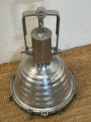 Nautical Wiska fluted hanging light (H67cm)