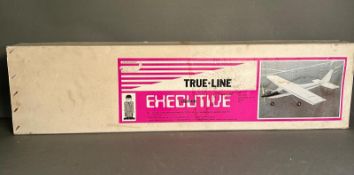 A true line executive model plane kit