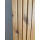 A pine wardrobe comprising of central mirrored door flanked by two panel doors with three drawers - Image 3 of 6