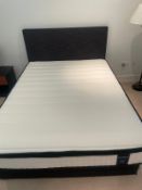 A double bed with Inofia mattress