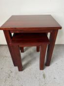 Two nesting tables (H46cm W50cm D40cm)