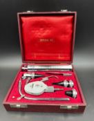 A boxed otoscope