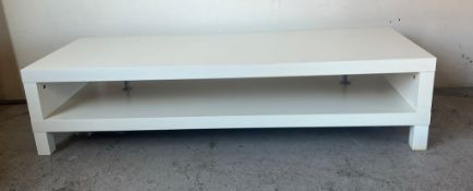 Ikea low table (H55cm W149cm D35cm)