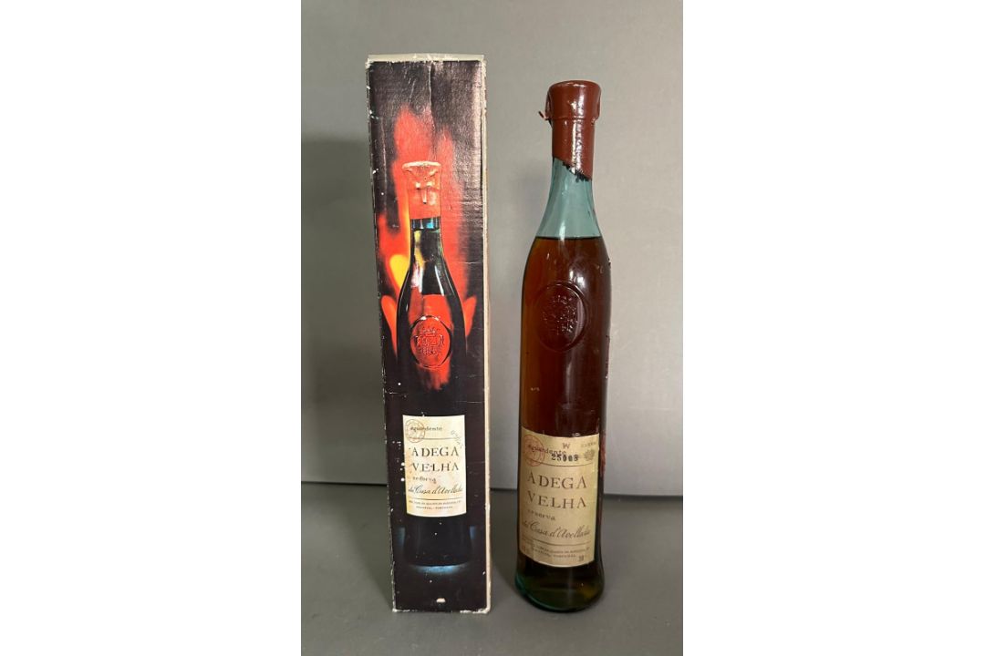 A boxed bottle of Portuguese Adega Velha brandy - Image 1 of 3