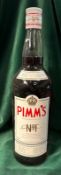 A bottle of Pimm's