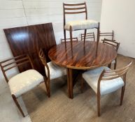 A Mid Century dining table in the manner of Robert Heritage for Archie Shine 1960's British Mid