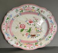 An Auckland pattern Imperial Stone china meat platter 54cm x 45cm