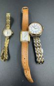 Three Rotary ladies wristwatches various styles