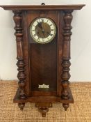 A Vienna wall clock (no weight or pendulum