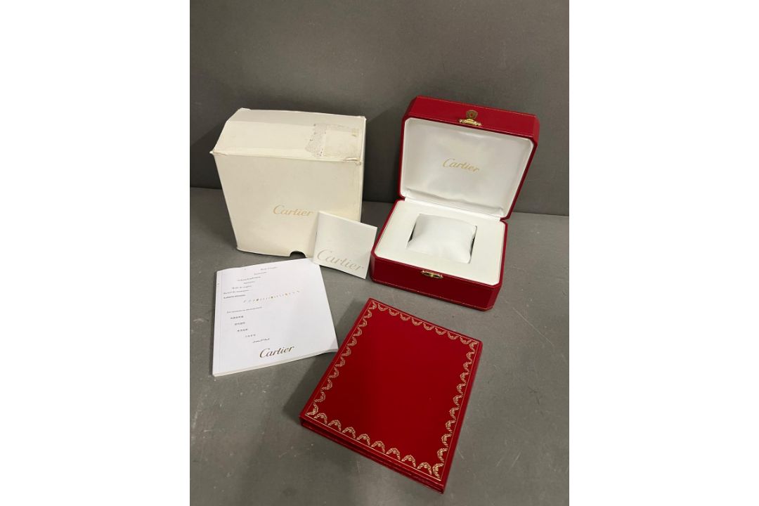 A Cartier watch box with booklet, cd and outer box - Image 3 of 4