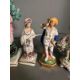 A selection of seven figurines, to include Chelsea and Staffordshire in varying conditions and - Image 5 of 5