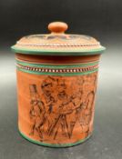 A terracotta tobacco 'The unlucky Dog Telling His Tale'