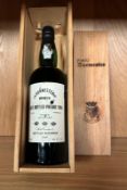A boxed bottle of J.W Burmester and Co Late bottled vintage Port 1964